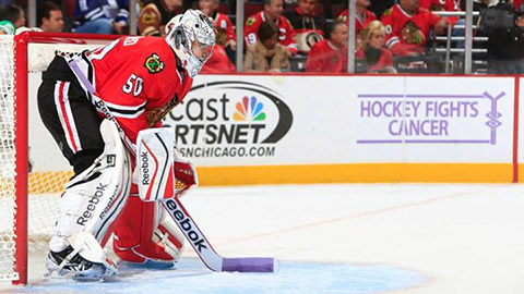 V brance proti Panthers nastoupí Corey Crawford