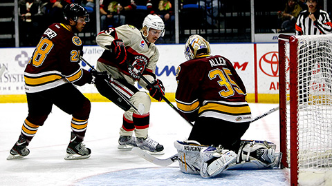 Joakim Nordstrom v dresu IceHogs