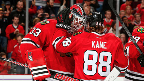 Scott Darling a Patrick Kane