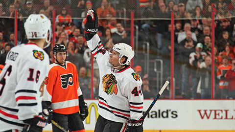 Kimmo Timonen děkuje fanouškům Flyers