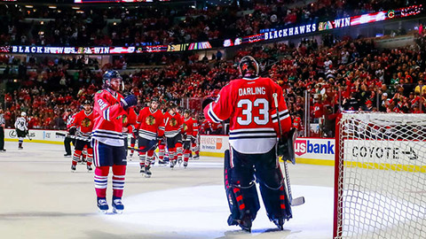 Blackhawks slaví páté vítězství v řadě