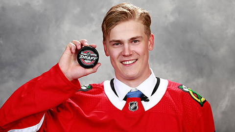 Henri Jokiharju na draftu 2017