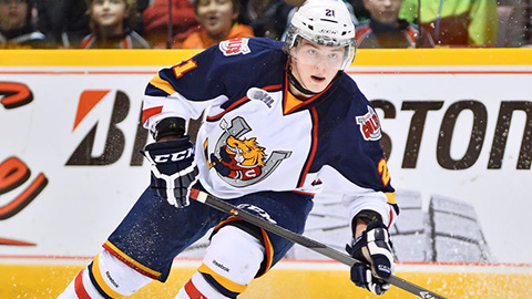 Brendan Lemieux (Barrie Colts, OHL)