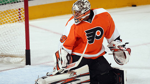 Ray Emery v dresu Flyers