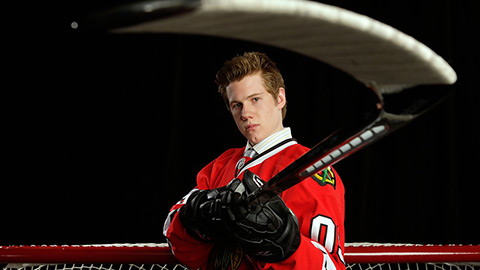 Dylan Olsen byl jedničkou Blackhawks na draftu 2009